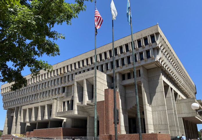 City Hall of Boston