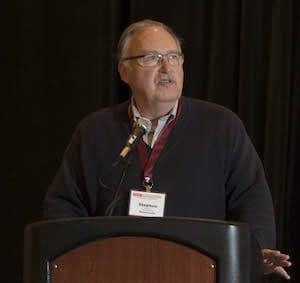 Representative Stephen Kulik State Rep. Stephen Kulik speaks before the Massachusetts Selectmen's Association at 2017 MMA Annual Meeting