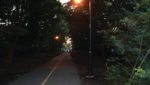 City, company collaborate to illuminate bike path with solar power