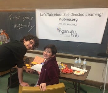 Ingenuity Hub students attend session at START small business incubator