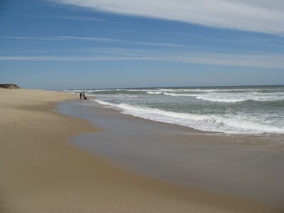 MMA 2010 photo calendar - Back cover: âLonely Shore and Sky,â Wellfleet, by Frank Rezendes