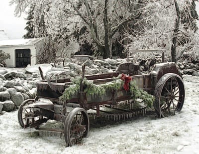 MMA 2010 photo calendar - December: âWinter Wagon,â Phillipston, by David Brothers