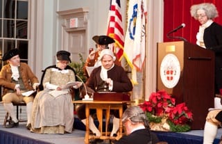 Randolphâs final Town Meeting re-enacts 1793 edition.