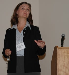 Charlton Town Administrator Robin Craver discusses the work of the Central Massachusetts Regional Stormwater Coalition.
