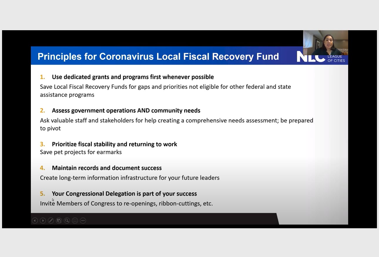 ARPA includes numerous funding streams in addition to direct local aid ...