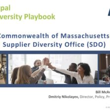 The Municipal Supplier Diversity Playbook