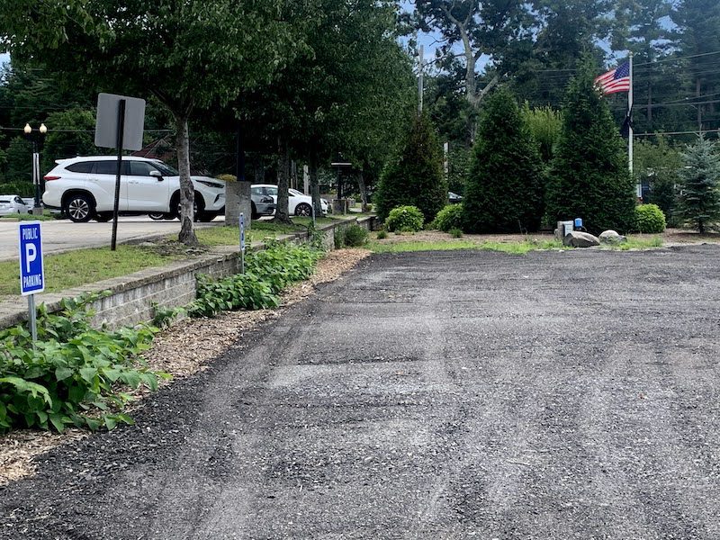 Norton's new free parking lot helps Village Center businesses