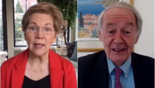 Sens. Warren, Markey address local officials at Annual Meeting