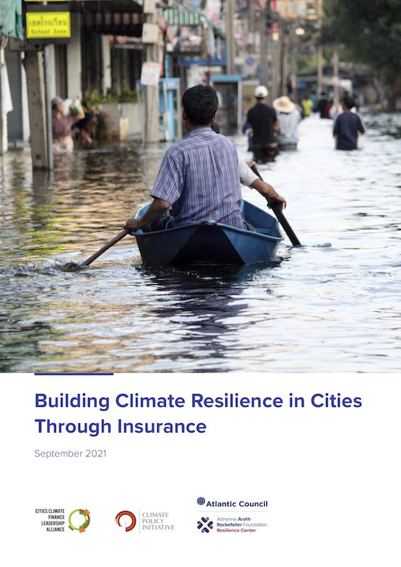 Building Climate Resilience in Cities Through Insurance - Massachusetts ...