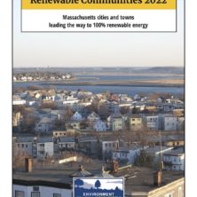 Renewable Communities 2022: Massachusetts cities and towns leading the way to 100% renewable energy