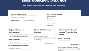 MMA launches Mass Municipal Data Hub