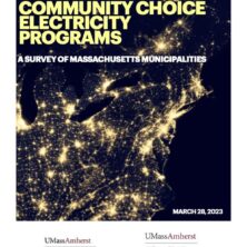 Community Choice Electricity Programs: A Survey of Massachusetts Municipalities