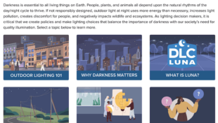 Online tool helps municipalities address light pollution