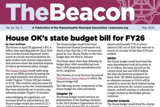 MMA publishes May issue of The Beacon