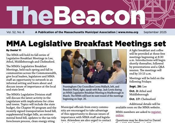 MMA publishes September issue of The Beacon