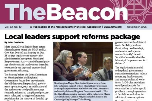 MMA publishes November issue of The Beacon