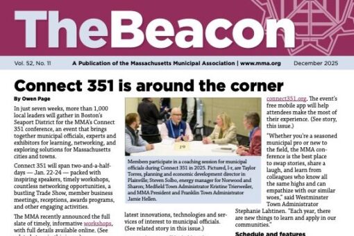 MMA publishes December issue of The Beacon