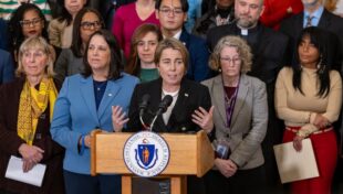 Gov. files bill to keep ICE out of certain public spaces