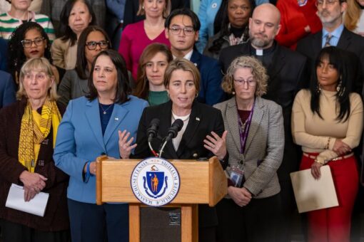 Gov. files bill to keep ICE out of certain public spaces