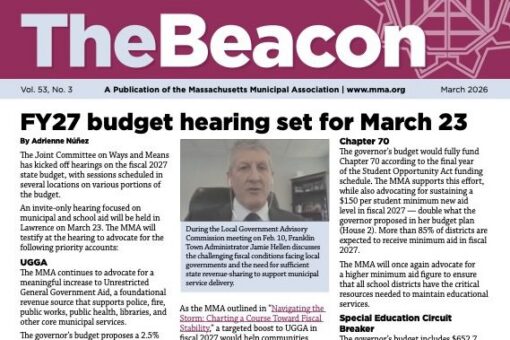 MMA publishes March issue of The Beacon