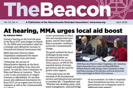 MMA publishes April issue of The Beacon