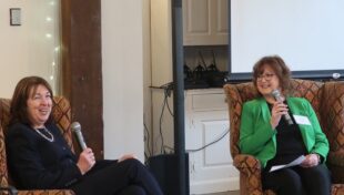 Former Ambassador Cronin connects with Women Elected Municipal Officials