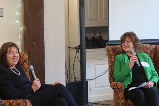 Former Ambassador Cronin connects with Women Elected Municipal Officials