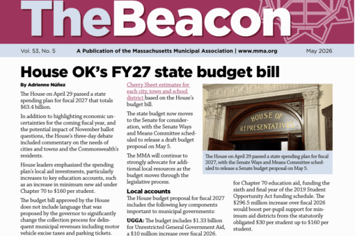 MMA publishes May issue of The Beacon