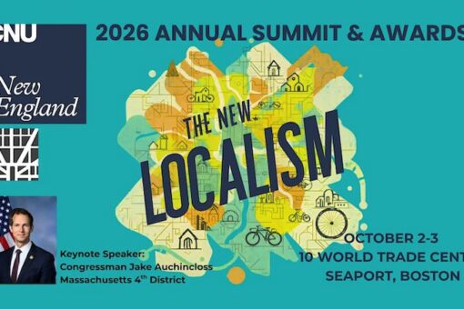 CNU New England to hold annual summit and awards Oct. 2-3